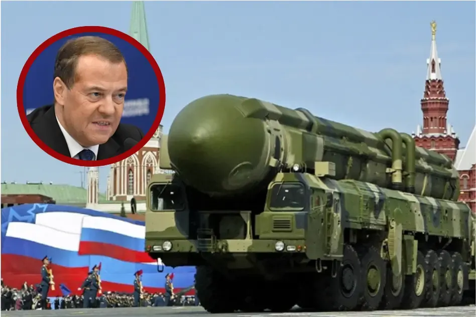 Медведєв знову погрожує Києву та об'єктам НАТО ядерним ударом