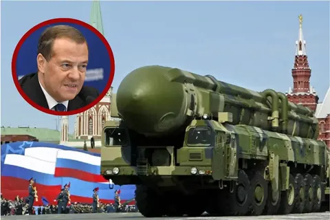 Медведєв знову погрожує Києву та об'єктам НАТО ядерним ударом