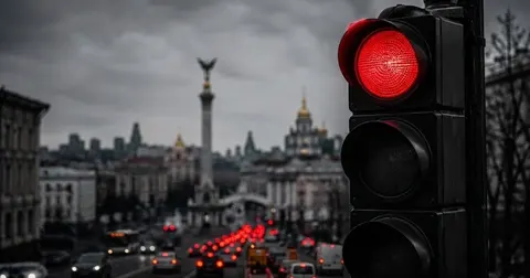 У Києві світлофори щодня зупинятимуть рух на хвилину мовчання