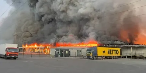Удар по складу на Київщині: знищено понад 60 тисяч книжок, зокрема А-БА-БА-ГА-ЛА